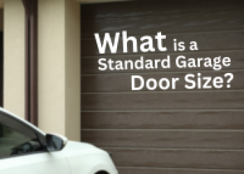 porte de garage de taille standard